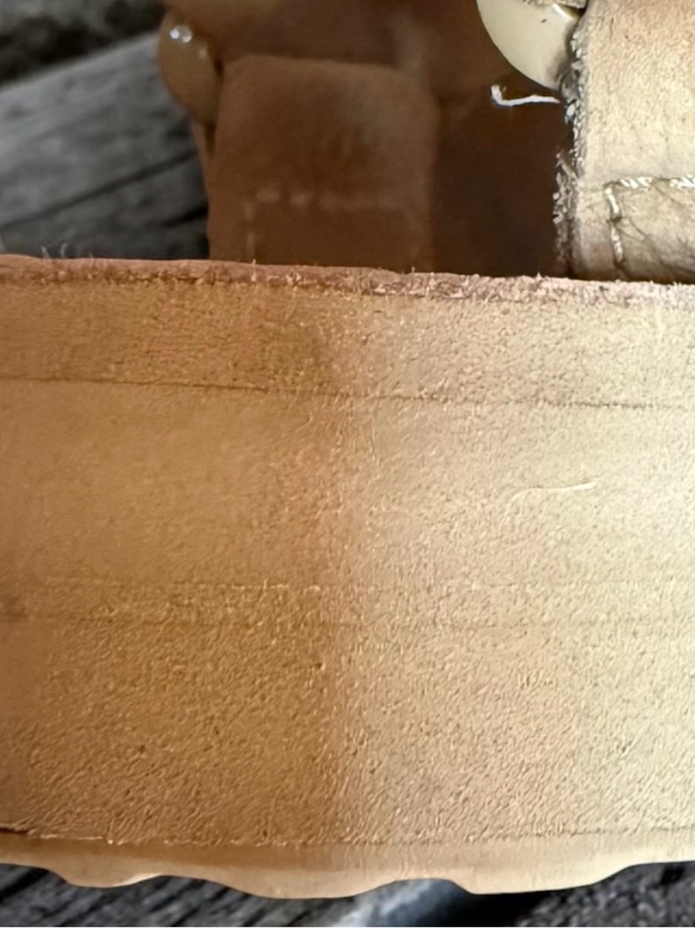 Teva Leather Sandals | Tan/Natural | Size 9 - Picture 5 of 5